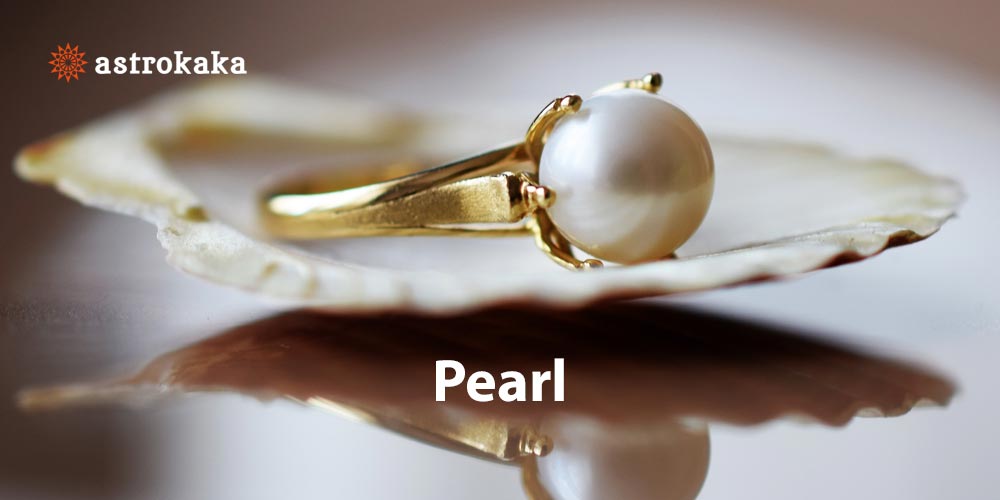 Jaipur Diamonds Moon Planet 6.25 Ratti Natural Pearl Moti Gemstone Ring in  Panchdhatu for Men and Women : Amazon.in: Fashion